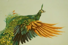 Một bức tranh được nhiều người yêu thích của Đào Văn Hoàng.