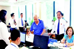 Điểm phục vụ hành chính công xã Đông Anh.