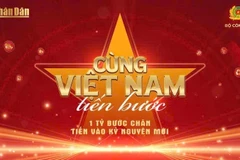 Một tỷ bước chân tiến vào kỷ nguyên mới "Cúng Việt Nam tiến bước".