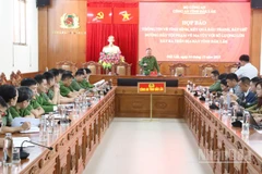 Quang cảnh buổi họp báo.