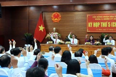 Kỳ họp thứ 5 (chuyên đề) của Hội đồng nhân dân tỉnh Cà Mau khoá X, nhiệm kỳ 2021-2026.