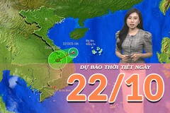 [Video] Dự báo thời tiết ngày 22/10/2025: Hoàn lưu bão gây mưa lớn ở Trung Bộ