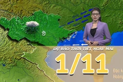 [Video] Dự báo thời tiết đêm nay và ngày mai 1/11/2025: Mưa vẫn tiếp diễn ở Bắc Bộ