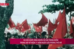 [Video] Hà Nội khởi công nhiều dự án trọng điểm trong dịp kỷ niệm 71 năm Ngày Giải phóng Thủ đô
