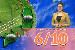 [Video] Dự báo thời tiết ngày 6/10/2025: Hoàn lưu bão số 11 gây mưa to, gió lớn tại Bắc Bộ 