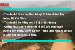 [Video] Giao thông miền Trung thiệt hại nặng nề do mưa lũ