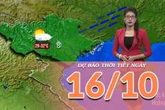 [Video] Dự báo thời tiết ngày 16/10/2025: Bắc Bộ có nắng gián đoạn