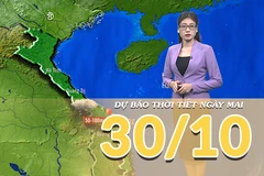 [Video] Dự báo thời tiết đêm nay và ngày mai 30/10/2025: Bắc Bộ có mưa