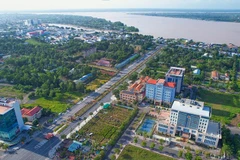 Trung tâm tỉnh Vĩnh Long. 