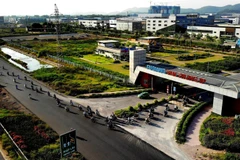 Khu công nghiệp Vân Trung tỉnh Bắc Ninh mới. (Ảnh Danh Lam)