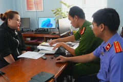Bị can Ngô Ngụy Ý tại cơ quan điều tra.