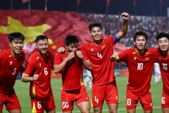 Đội tuyển U22 Việt Nam tràn trề quyết tâm trước mục tiêu giành Huy chương vàng SEA Games. Ảnh: VFF