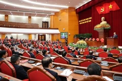 Ban Chấp hành Trung ương quyết định nhiều nội dung quan trọng, trong đó thống nhất số lượng nhân sự Bộ Chính trị, Ban Bí thư khóa XIV. (Ảnh Nhật Bắc)