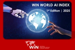 Bìa bản báo cáo Chỉ số AI toàn cầu - WIN công bố vào tháng 7/2025.