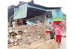 Tháng 7/2025, chưa đầy một tuần, bản Ta Đo, xã Mường Típ, tỉnh Nghệ An hứng chịu hai trận lũ quét, lũ ống.