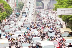 Nhiều tuyến đường tại Hà Nội thường xuyên quá tải và ùn tắc kéo dài.