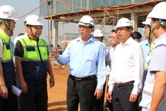 Bộ trưởng Xây dựng Trần Hồng Minh kiểm tra tại dự án sân bay Long Thành.