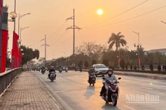 Dự báo khu vực Hà Nội ngày nắng, sáng và đêm trời rét. (Ảnh minh họa: Đ.T)