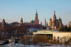 Thủ đô Moscow của Nga. Ảnh: Tân Hoa xã