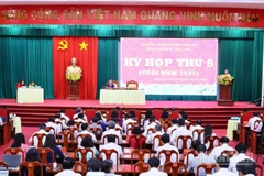 Quang cảnh Kỳ họp thứ 8 Hội đồng nhân dân tỉnh Đồng Nai.