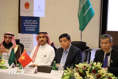 Phó Thủ tướng Nguyễn Chí Dũng chủ trì Tọa đàm Đầu tư Việt Nam-Saudi Arabia. (Ảnh: Nguyễn Trường/ TTXVN)