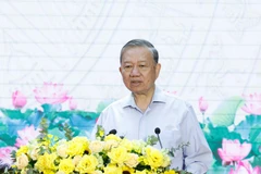 Tổng Bí thư Tô Lâm phát biểu chỉ đạo. (Ảnh: Thống Nhất/TTXVN)