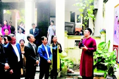 Không gian kể chuyện đình Kim Ngân vừa ra mắt công chúng.