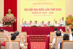 Đại biểu biểu quyết