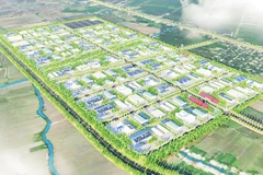 Phối cảnh Dự án khu công nghiệp VSIP Cần Thơ.