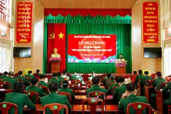 Quang cảnh buổi lễ.