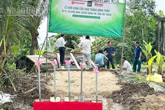 Vị trí xây cầu nông thôn tại ấp 13.