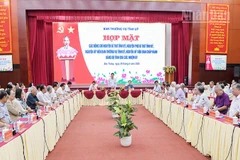 Quang cảnh buổi họp mặt.