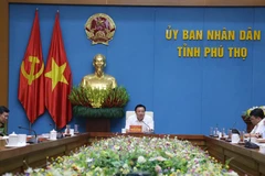 Phó Chủ tịch Ủy ban nhân dân tỉnh Phú Thọ Nguyễn Huy Ngọc chủ trì họp trực tuyến với các địa phương trong tỉnh triển khai các biện pháp phòng, chống dịch tả lợn châu Phi.