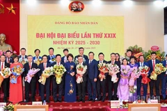 [Ảnh] Toàn cảnh Đại hội đại biểu Đảng bộ Báo Nhân Dân lần thứ XXIX