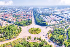 Khu công nghiệp Mỹ Phước, Thành phố Hồ Chí Minh nhìn từ trên cao (Ảnh CTV)