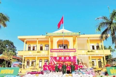 Chương trình “Xuân Biên phòng, ấm lòng dân bản” tại Đồn Biên phòng Ba Tầng, Bộ đội Biên phòng tỉnh Quảng Trị.