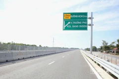 Điểm dừng nghỉ được đầu tư trên cao tốc bắc-nam tại nút giao Quốc lộ 9C thuộc xã Trường Phú, tỉnh Quảng Trị.