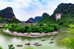 Di sản Văn hóa và Thiên nhiên thế giới Tràng An (Ninh Bình). (Ảnh QUANG VINH)