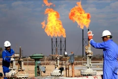 Một cơ sở khai thác khí đốt tự nhiên của Iraq. Ảnh: (AFP/TTXVN)