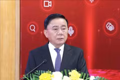 Thường trực Ban Bí thư Trần Cẩm Tú phát biểu chỉ đạo. (Ảnh: Phương Hoa/TTXVN)