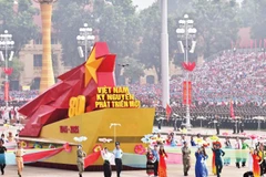 Lễ kỷ niệm, diễu binh, diễu hành 80 năm Cách mạng Tháng Tám thành công và Quốc khánh 2/9 tại Quảng trường Ba Đình, Hà Nội. (Ảnh TRẦN AN)