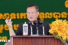 Thủ tướng Campuchia Hun Manet. (Ảnh: THX/TTXVN)