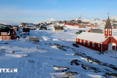 Quang cảnh thành phố Nuuk, Greenland. (Nguồn: THX/TTXVN)