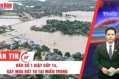 [Video] Thời sự 24h ngày 13/6/2025: Bão số 1 giật cấp 14, gây mưa rất to tại miền Trung