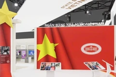 Gian trưng bày Triển lãm thành tựu ngành Ngân hàng tại Triển lãm “80 năm Hành trình Độc lập-Tự do-Hạnh phúc”.