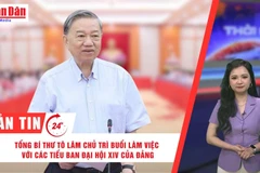 [Video] Thời sự 24h ngày 30/7/2025: Tổng Bí thư Tô Lâm chủ trì buổi làm việc với các Tiểu ban Đại hội XIV của Đảng