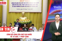 [Video] Thời sự 24h ngày 3/7/2025: Công bố Lệnh của Chủ tịch nước về 15 luật, 1 pháp lệnh