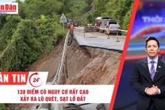 [Video] Thời sự 24h ngày 26/7/2025: Gần 140 khu vực ở miền Bắc có nguy cơ rất cao xảy ra lũ quét, sạt lở đất