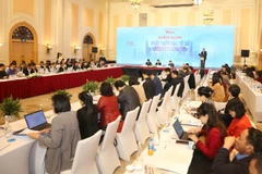 Toàn cảnh diễn đàn. 