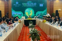 Toàn cảnh Diễn đàn “Chuyển đổi số trong nông nghiệp: Nắm bắt cơ hội, thích ứng tương lai”.